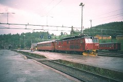 NSB El 14, Dombås, 28. June 1989